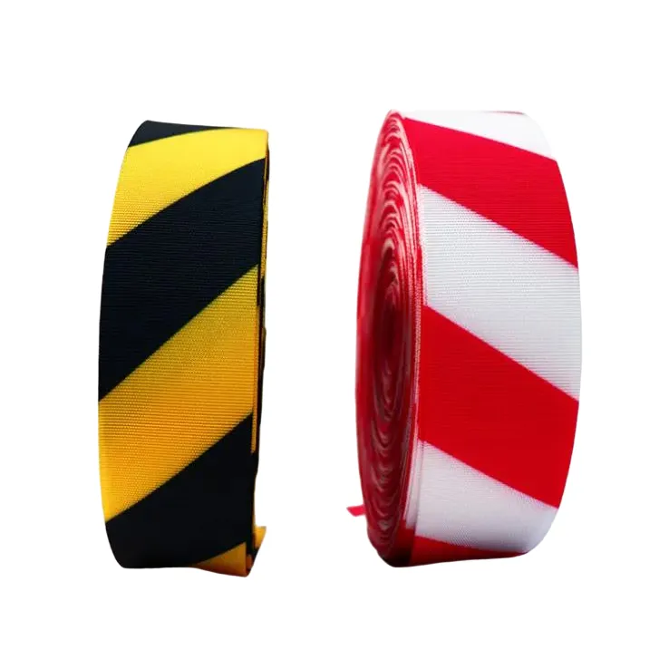 Kaksivärinen varoitusteippi